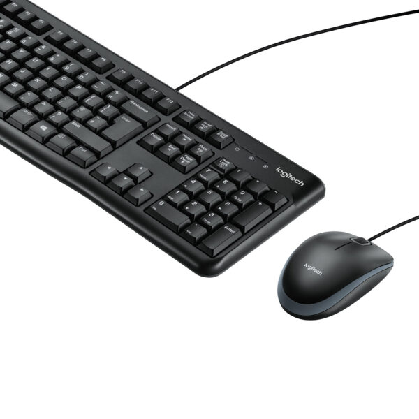 Logitech Desktop MK120 toetsenbord Inclusief muis Kantoor USB AZERTY Belgisch Zwart - Afbeelding 5