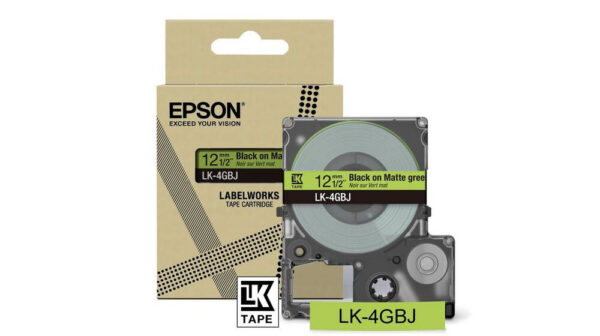 Epson LK-4GBJ Zwart, Groen