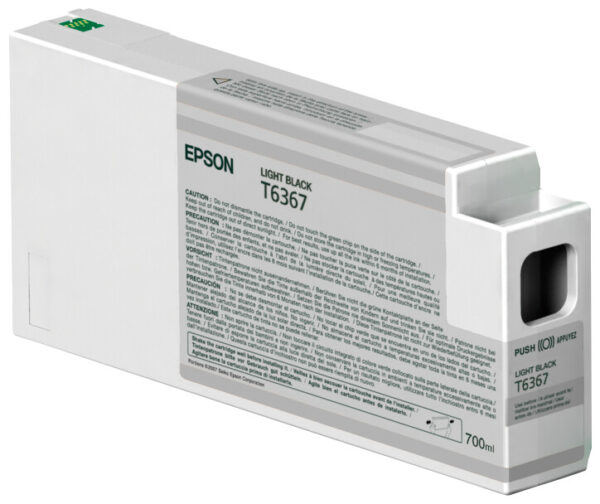 Epson inktpatroon Light Black T636700 UltraChrome HDR 700 ml