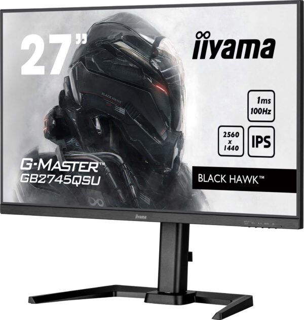 iiyama G-MASTER GB2745QSU-B2 computer monitor 68,6 cm (27") 2560 x 1440 Pixels Wide Quad HD LED Zwart - Afbeelding 5