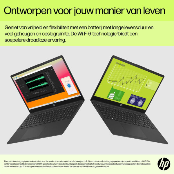 HP 15-fd0046nd Intel® Core™ i5 i5-1235U Laptop 39,6 cm (15.6") Full HD 8 GB DDR4-SDRAM 512 GB SSD Wi-Fi 6E (802.11ax) Windows 11 - Afbeelding 19