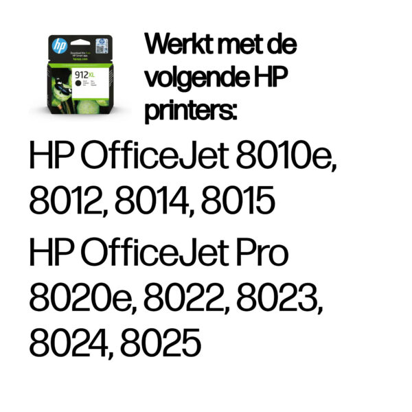 HP 912XL originele high-capacity zwarte inktcartridge - Afbeelding 7