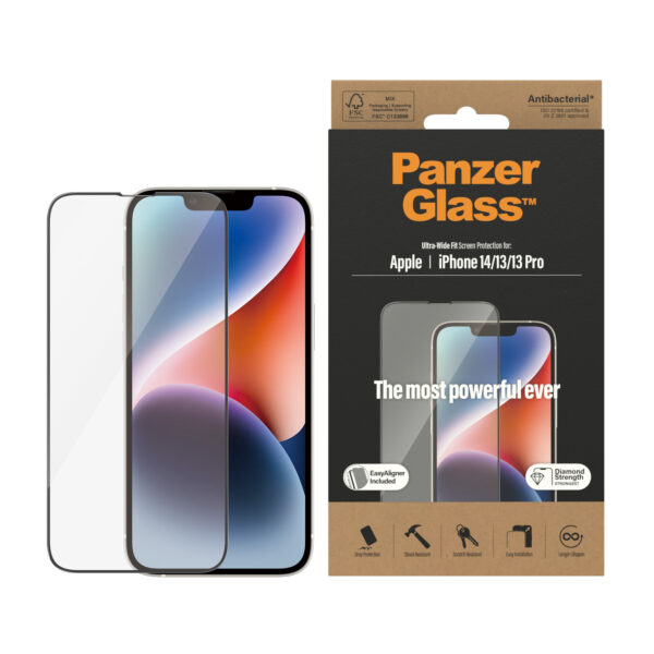 PanzerGlass Ultra-Wide Fit Apple iPhone Doorzichtige schermbeschermer 1 stuk(s) - Afbeelding 2