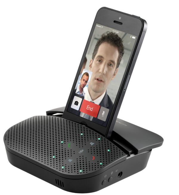 Logitech P710e luidspreker telefoon Mobiele telefoon USB/Bluetooth Zwart - Afbeelding 11