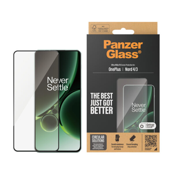 PanzerGlass PG OnePlus Nord 4 Doorzichtige schermbeschermer 1 stuk(s) - Afbeelding 2