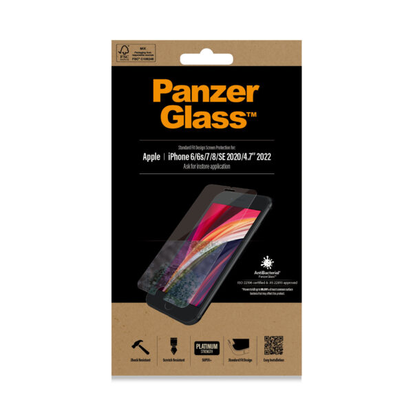 PanzerGlass 2684 scherm- & rugbeschermer voor mobiele telefoons Doorzichtige schermbeschermer Apple 1 stuk(s) - Afbeelding 2