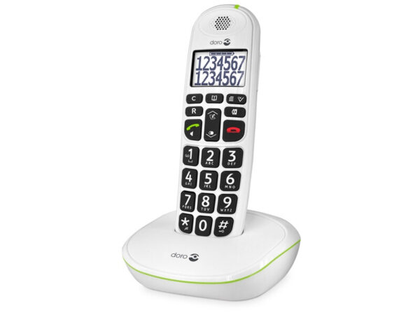 Doro PhoneEasy 110 DECT-telefoon Nummerherkenning Wit