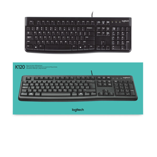 Logitech Keyboard K120 Comfortabel en stil typen - Afbeelding 15