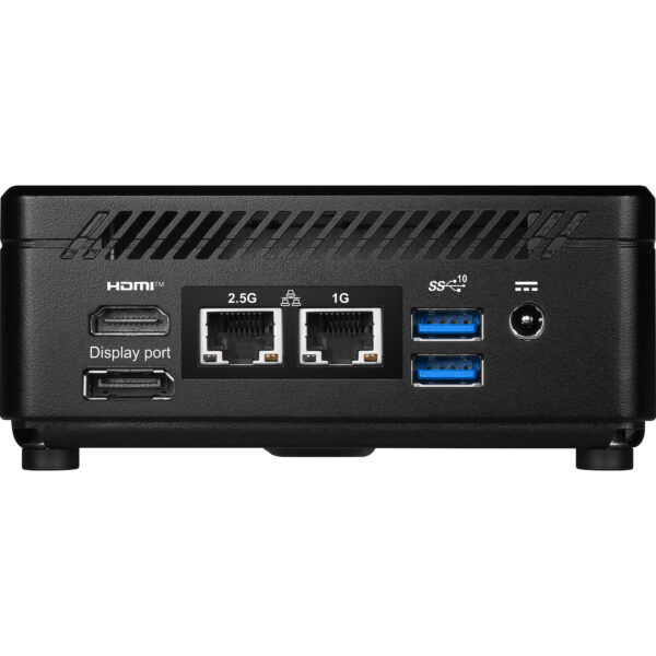 MSI Cubi 5 12M-005EU Intel® Core™ i3 i3-1215U 8 GB DDR4-SDRAM 256 GB SSD Windows 11 Home Mini PC Zwart - Afbeelding 3