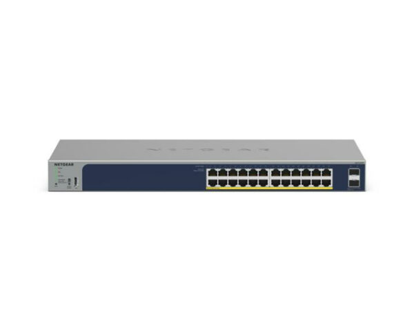 NETGEAR GS724TPv3 Managed L2 Gigabit Ethernet (10/100/1000) Power over Ethernet (PoE) Grijs - Afbeelding 2