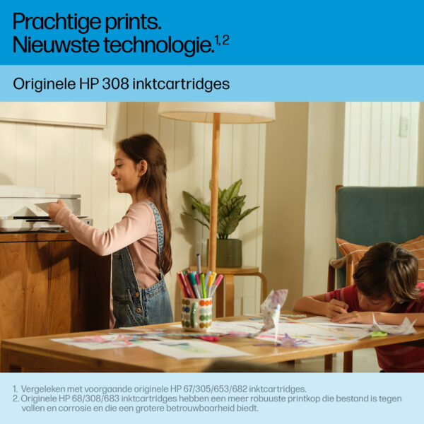 HP 308 originele driekleureninktcartridge - Afbeelding 7