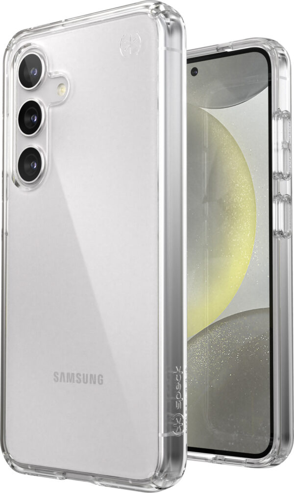 Speck Presidio Perfect Clear Samsung Galaxy S24 Clear - with Microban - Afbeelding 5