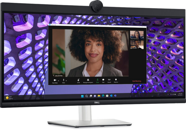 DELL P Series P3424WEB computer monitor 86,7 cm (34.1") 3440 x 1440 Pixels 4K Ultra HD LCD Zwart - Afbeelding 2