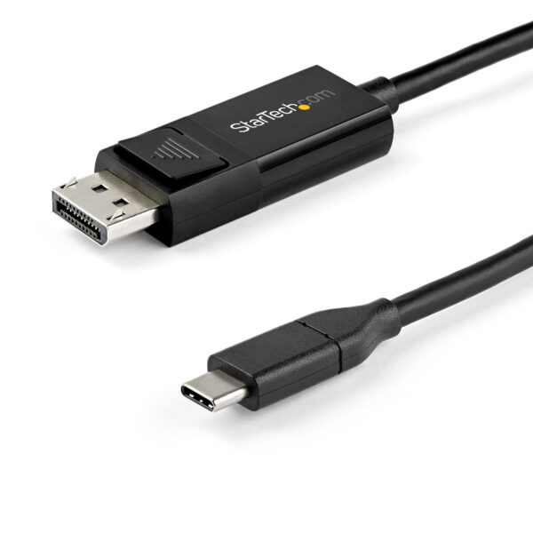 StarTech.com 2m USB-C naar DisplayPort 1.4 kabel 8K 60Hz/4K - Bidirectionele DP naar USB-C of USB-C naar DP Video Adapterkabel -