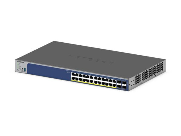 NETGEAR GS728TXP L2/L3 10G Ethernet (100/1000/10000) Power over Ethernet (PoE) Zwart - Afbeelding 2