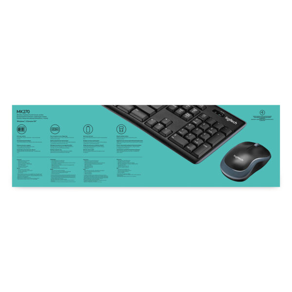 Logitech Wireless Combo MK270 Betrouwbare draadloze combinatie - Afbeelding 11