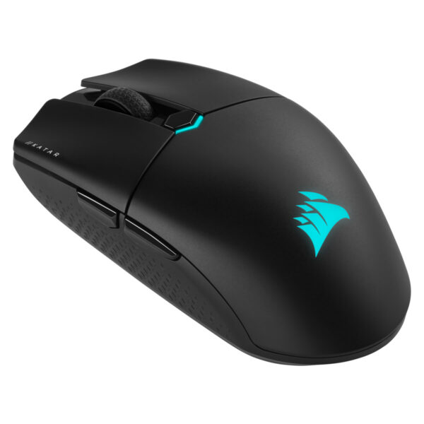 Corsair KATAR ELITE Wireless muis Gamen Rechtshandig RF Wireless + Bluetooth + USB Type-A Optisch 26000 DPI - Afbeelding 2