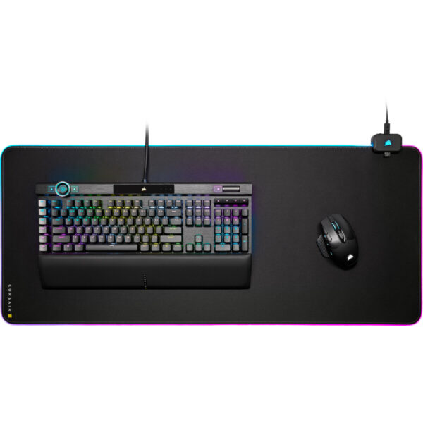 Corsair MM700 RGB Game-muismat Zwart - Afbeelding 10