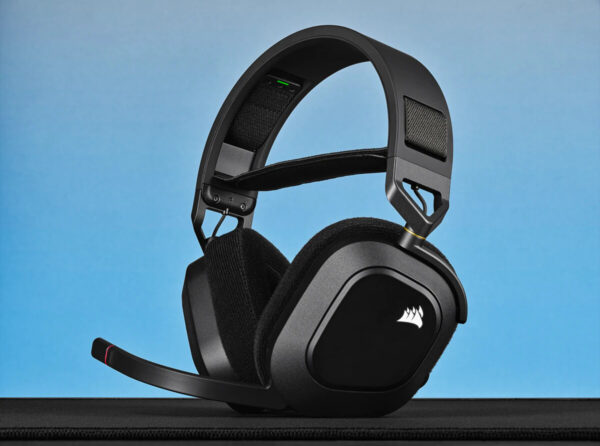 Corsair HS80 RGB Headset Draadloos Hoofdband Gamen Zwart - Afbeelding 7