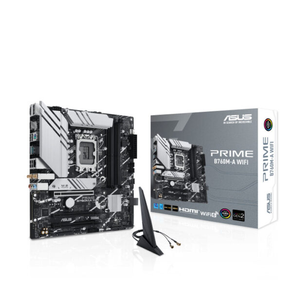 ASUS PRIME B760M-A WIFI Intel B760 LGA 1700 micro ATX - Afbeelding 6