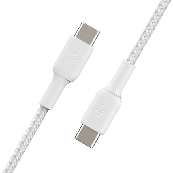 Belkin CAB004BT1MWH2PK USB-kabel USB 2.0 1 m USB C Wit - Afbeelding 2