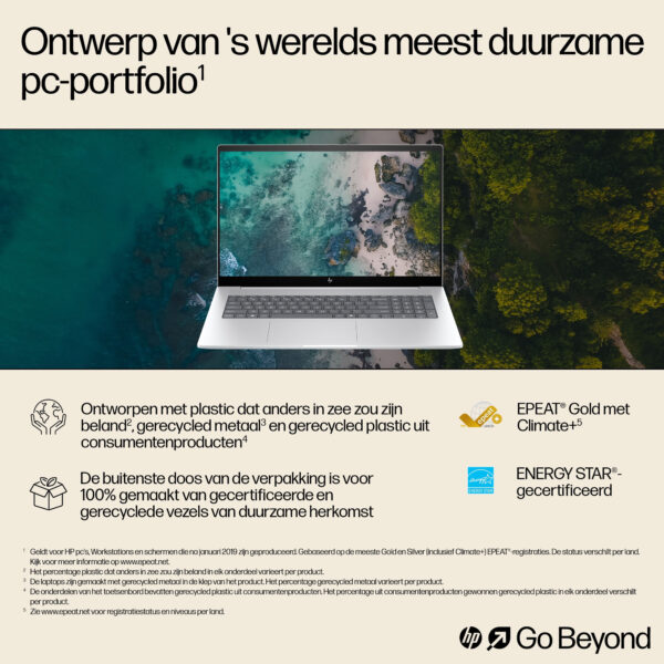 HP ENVY 17-da0020nd Intel Core Ultra 5 125H Laptop 43,9 cm (17.3") Touchscreen Full HD 16 GB DDR5-SDRAM 512 GB SSD Wi-Fi 6E (802 - Afbeelding 17