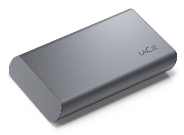 LaCie Mobile SSD Secure Thunderbolt technologie 2 TB USB Type-C 3.2 Gen 2 (3.1 Gen 2) Grijs