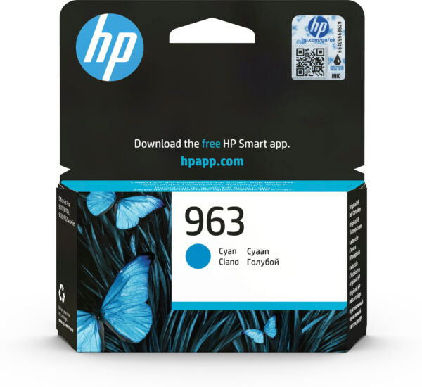 HP 963 originele cyaan inktcartridge