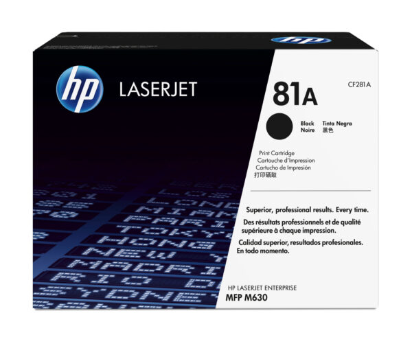 HP 81A originele zwarte LaserJet tonercartridge