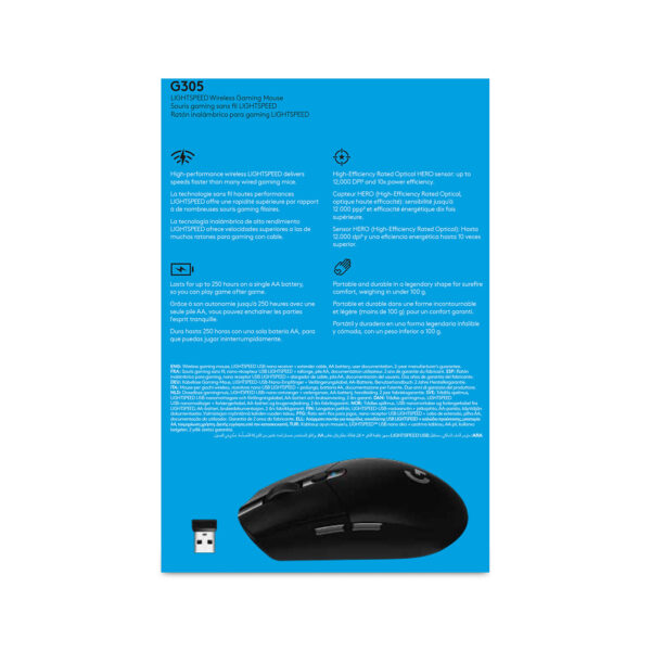 Logitech G G305 LIGHTSPEED draadloze gamingmuis - Afbeelding 3