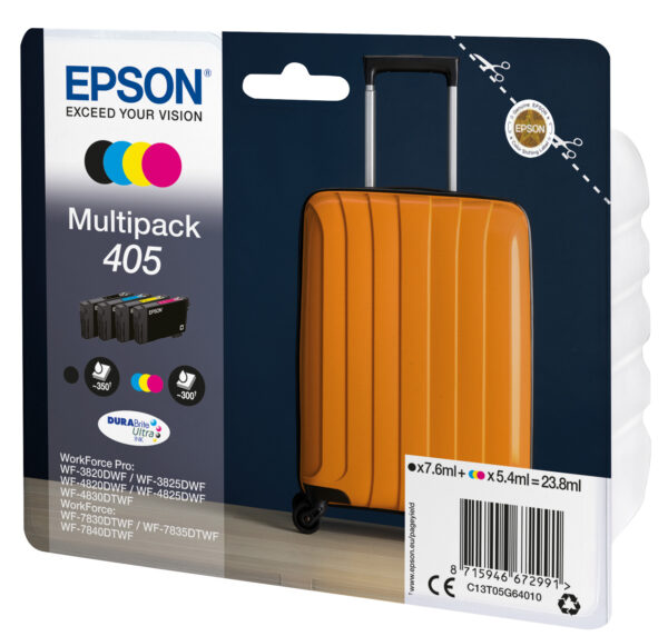 Epson Multipack 4-colours 405 DURABrite Ultra Ink - Afbeelding 2