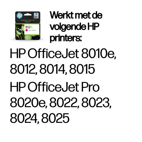 HP 912XL originele high-capacity magenta inktcartridge - Afbeelding 7