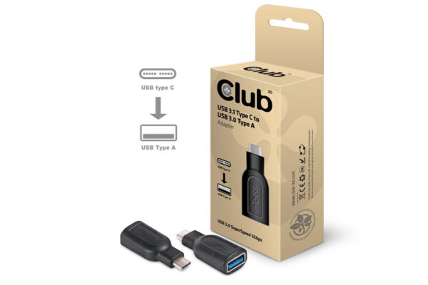 CLUB3D USB 3.1 Type C to USB 3.0 Adapter - Afbeelding 4