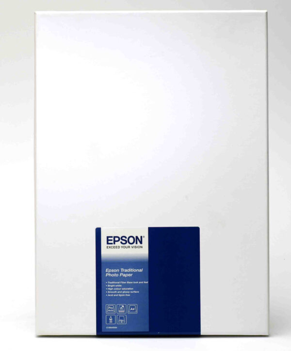 Epson Traditional Photo Paper, DIN A4, 330g/m², 25 Vel - Afbeelding 2