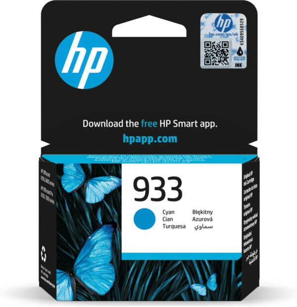 HP 933 originele cyaan inktcartridge