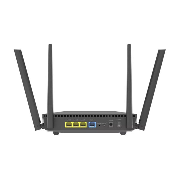 ASUS RT-AX52 AX1800 AiMesh draadloze router Gigabit Ethernet Dual-band (2.4 GHz / 5 GHz) Zwart - Afbeelding 4