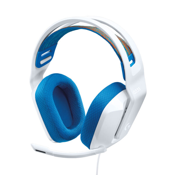 Logitech G G335 Headset Bedraad Hoofdband Gamen Wit