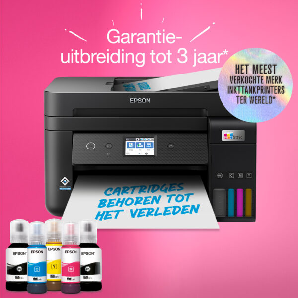 Epson EcoTank ET-4850 A4 multifunctionele Wi-Fi-printer met inkttank, inclusief tot 3 jaar inkt - Afbeelding 27