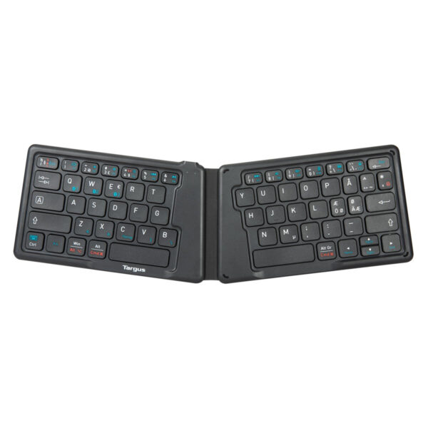 Targus AKF003NO toetsenbord Universeel Bluetooth QWERTY Scandinavisch Zwart - Afbeelding 6