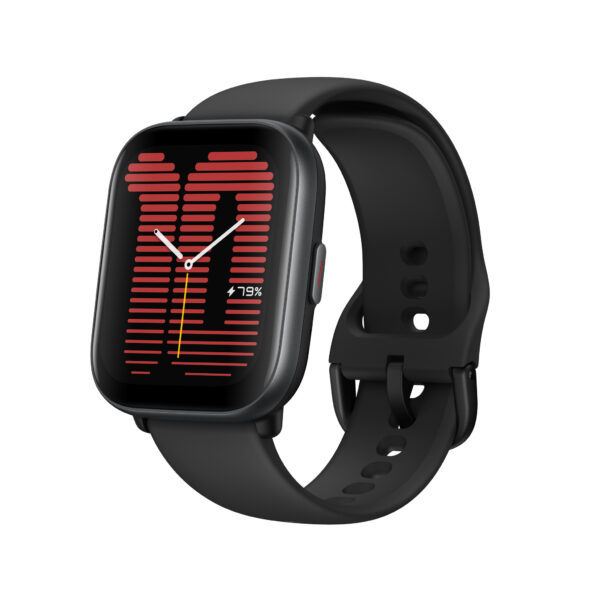 Amazfit Active 4,45 cm (1.75") AMOLED Digitaal 390 x 450 Pixels Touchscreen Zwart GPS - Afbeelding 2