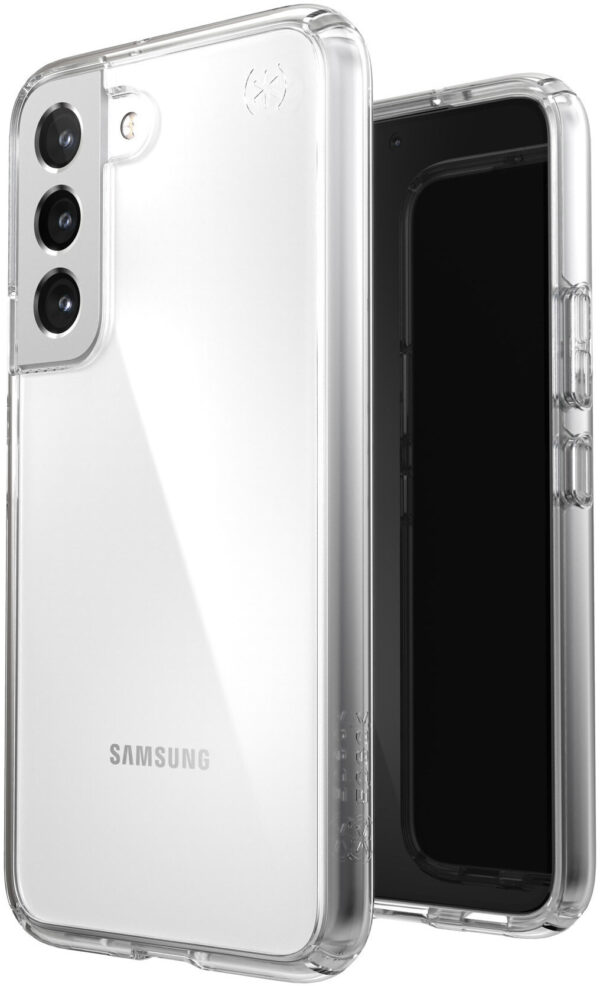 Speck Presidio Perfect Clear Samsung Galaxy S22 - with Microban - Afbeelding 5