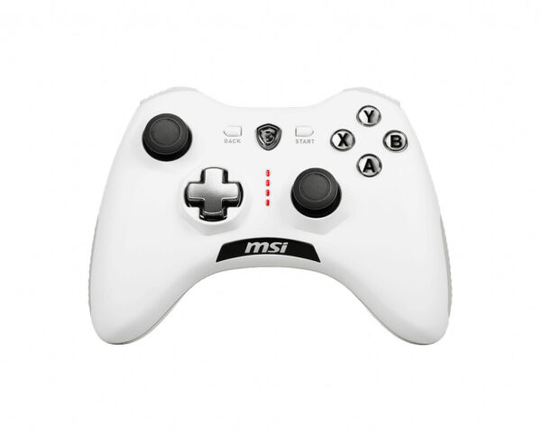 MSI Force GC20 V2 Wit USB 2.0 Gamepad Analoog/digitaal Android, PC