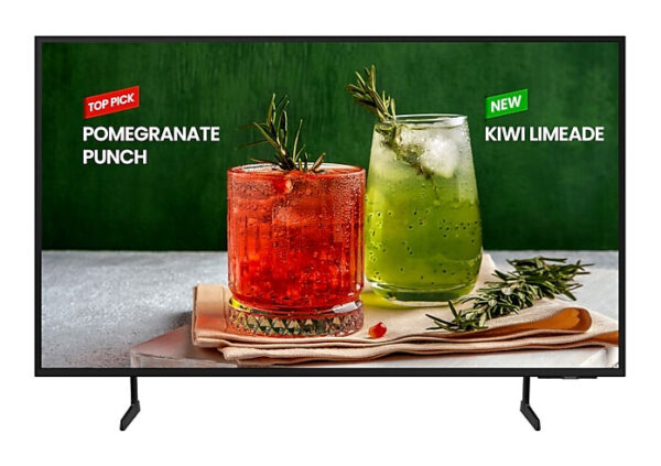 Samsung LH75BEDHLGUXEN beeldkrant Digitale signage flatscreen 190,5 cm (75") Wifi 4K Ultra HD Zwart Tizen 16/7