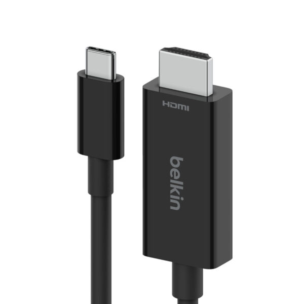 Belkin AVC012bt2MBK 2 m USB Type-C HDMI Zwart - Afbeelding 3