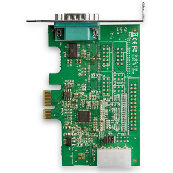 StarTech.com 1-port PCI Express RS232 Serial Adapter Kaart, PCIe RS232 Serial Host Controller Kaart, PCIe naar Serieel DB9, 1695 - Afbeelding 4