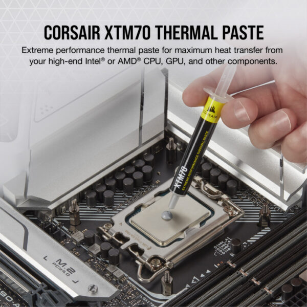 Corsair XTM70 heat sink compound Koelpasta 3 g - Afbeelding 2