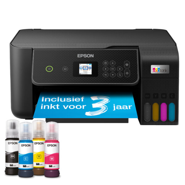 Epson EcoTank ET-2871 A4 multifunctionele Wi-Fi-printer met inkttank, inclusief tot 3 jaar inkt - Afbeelding 2