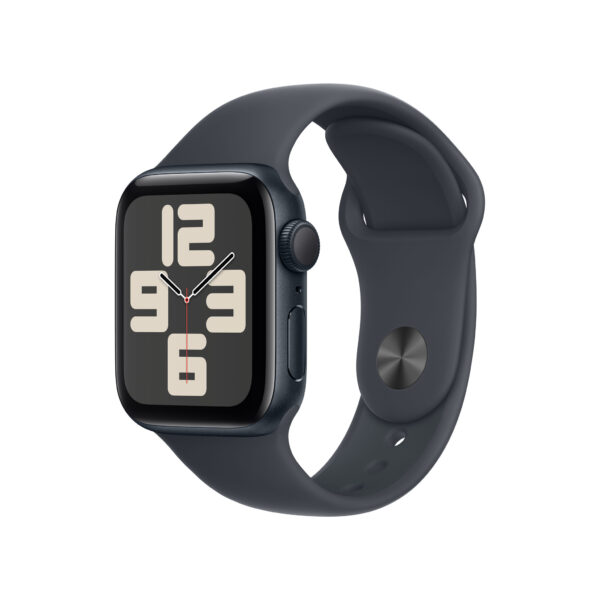 Apple Watch SE OLED 40 mm Digitaal 324 x 394 Pixels Touchscreen Zwart Wifi GPS