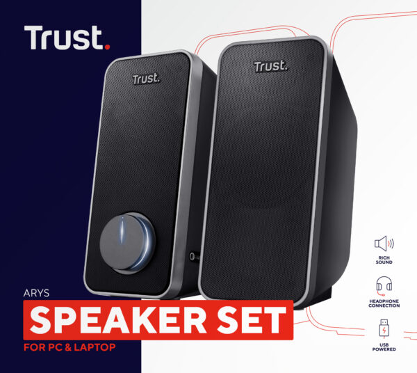 Trust ARYS 2.0 SPEAKER SET - Afbeelding 5