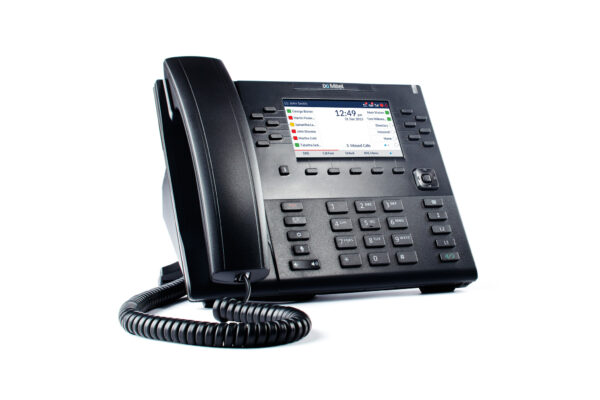 Mitel 80C00003AAA-A IP telefoon Zwart 24 regels LCD